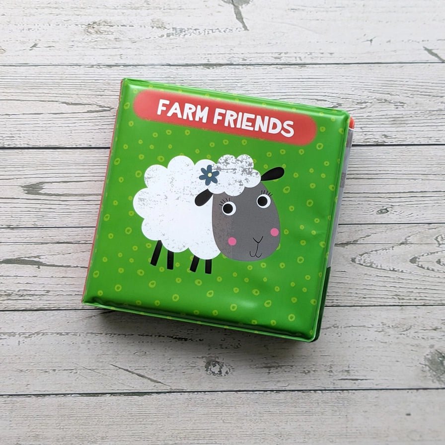 Bath Time Buddy Book (Farm) - Guzzgoggs