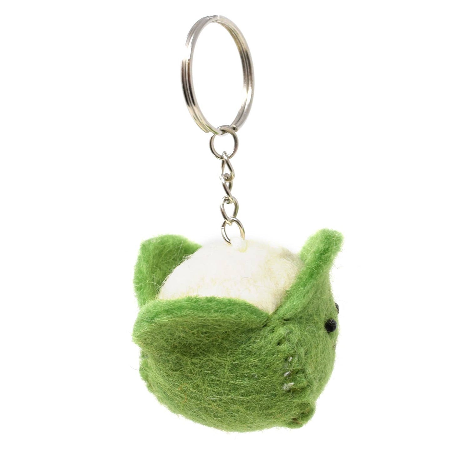 Black Yak - Felt Keychain - Cauliflower Felt Keyring - Guzzgoggs