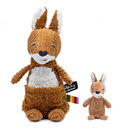 BTL Diffusion UK LTD - Les Ptipotos Keith The Kangaroo Mum & Baby Brown Sugar - Guzzgoggs