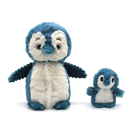 BTL Diffusion UK LTD - Les Ptipotos Poppy The Penguin Mum & Baby Blue - Guzzgoggs