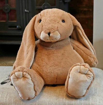 Jomanda Bunny Soft Toy Large Brown Baby Safe Plush - 30cm - Guzzgoggs