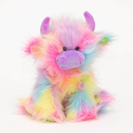 Jomanda Rainbow Small Highland Cow 20cm - Guzzgoggs