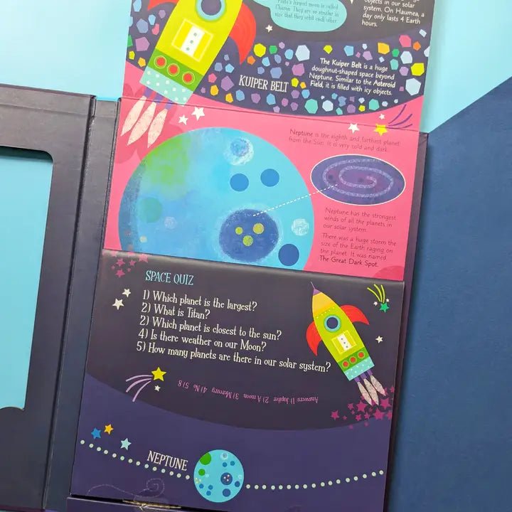 Learning Layer Board Book - Planets - Guzzgoggs