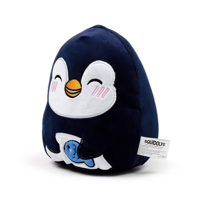 Squidglys Adoramals Ocean Nico the Penguin Plush Toy - Guzzgoggs