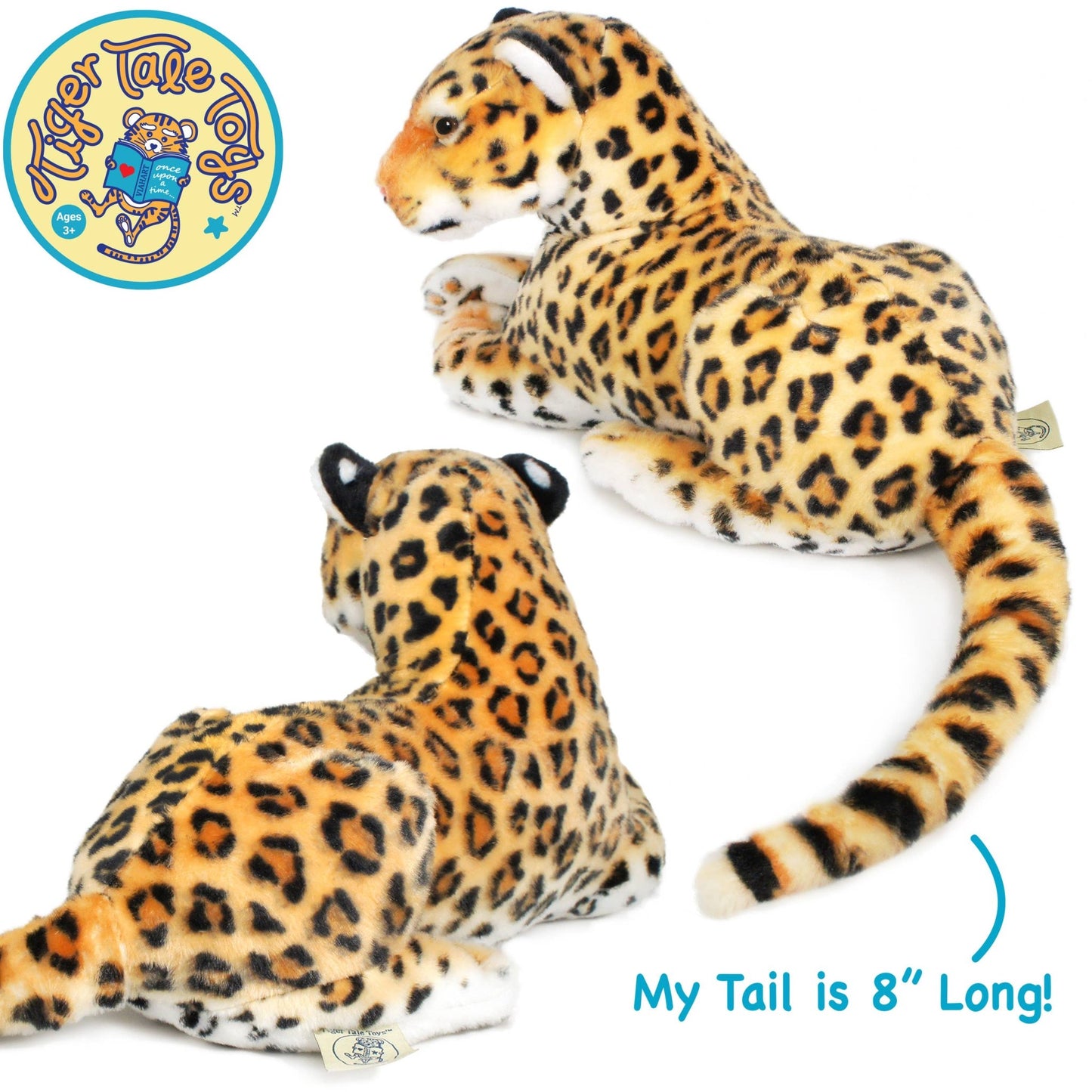 VIAHART Leah The Leopard 20 Inch Stuffed Animal Plush - Guzzgoggs