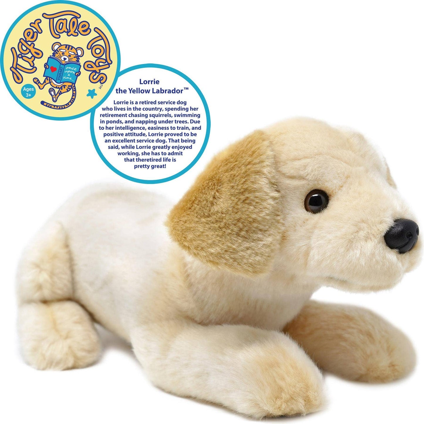 VIAHART Lorrie the Labrador 17 Inch - Guzzgoggs