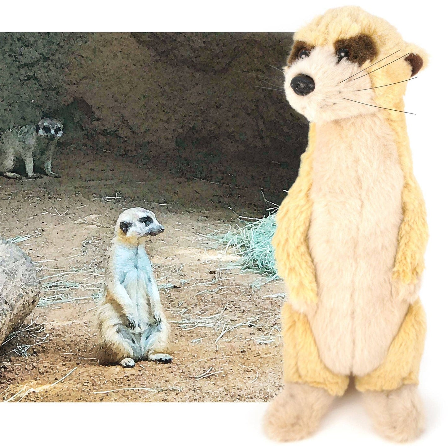 VIAHART Mimi The Meerkat 11 Inch - Guzzgoggs