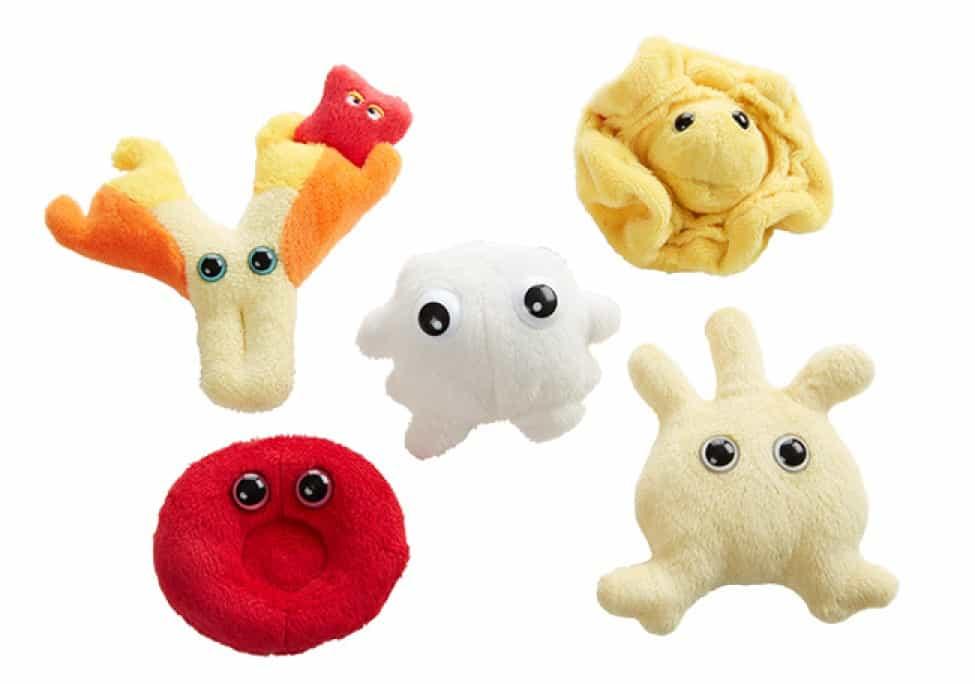 Giant Microbes Blood Cells Themed Box Set - Guzzgoggs