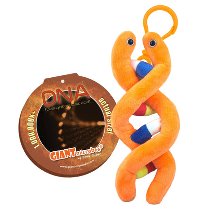 Giant Microbes DNA Keyring - Guzzgoggs