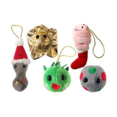 Giant Microbes Naughty Christmas 5 Pack - Guzzgoggs