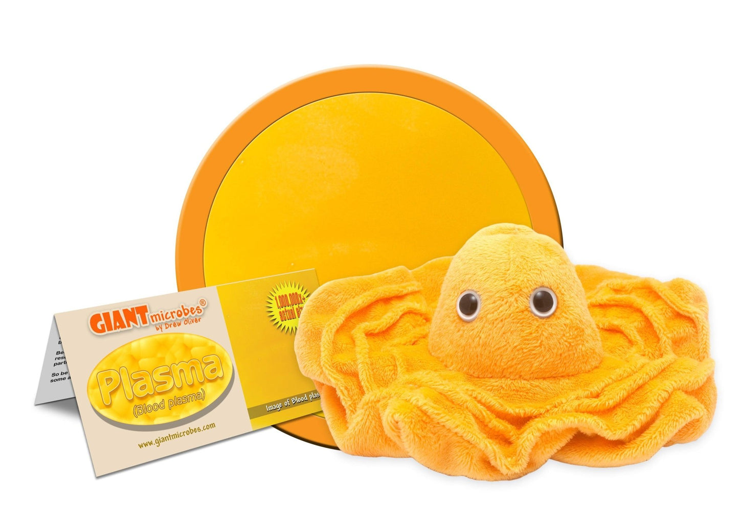 Giant Microbes Original Blood Plasma Plush Educational Toy - Guzzgoggs