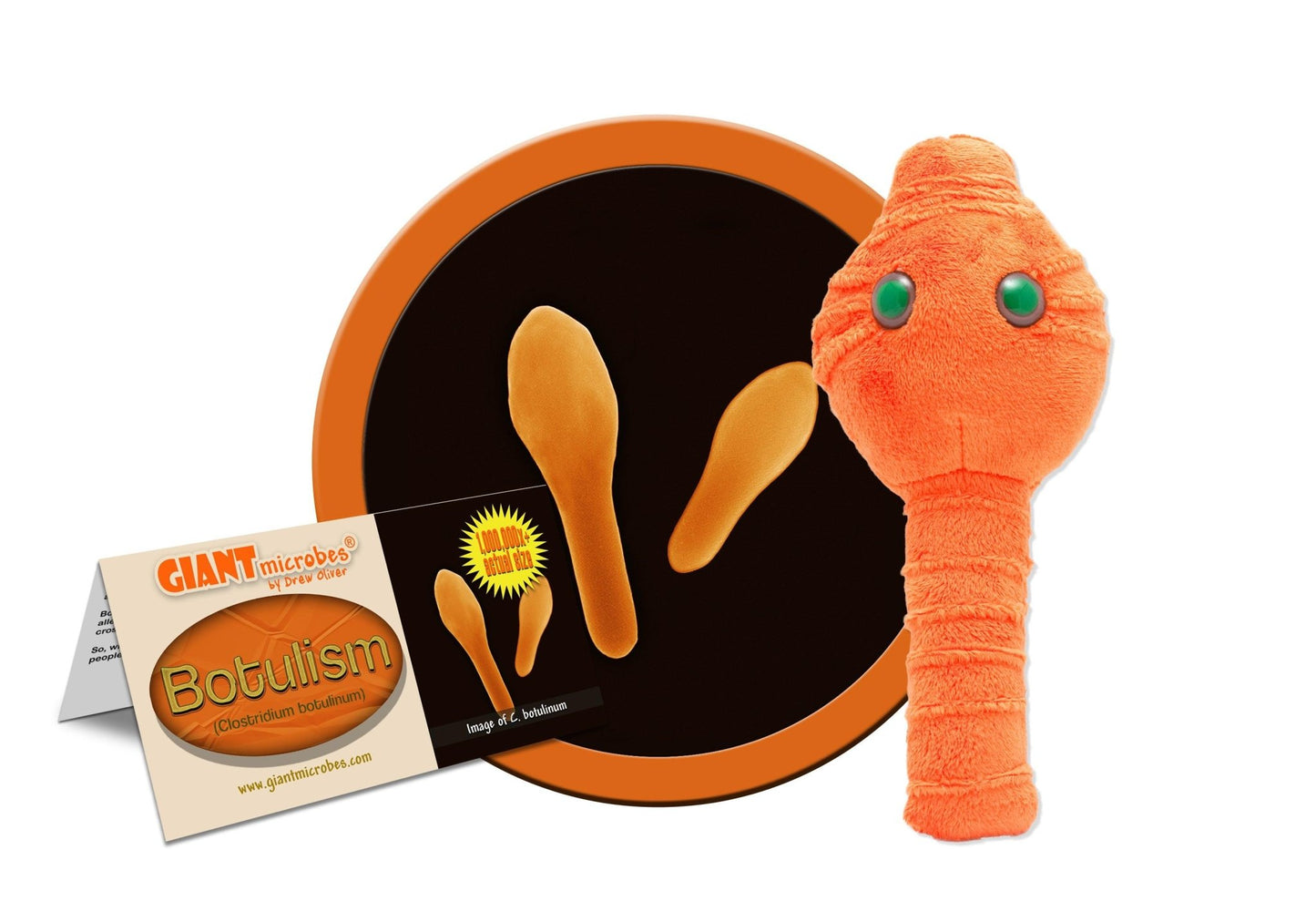 Giant Microbes Original Botulism - Guzzgoggs