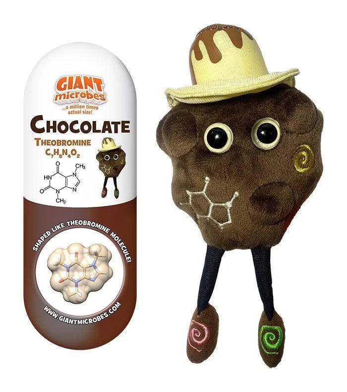 Giant Microbes Original Chocolate Plush Educational Toy - Guzzgoggs