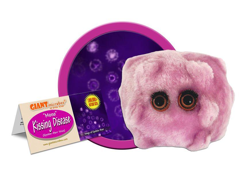 Giant Microbes Original Kissing Disease Plush Educational Toy - Guzzgoggs