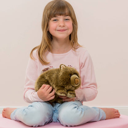 Teddy Hermann - Wombat 26 cm - plush toy - soft toy - Guzzgoggs