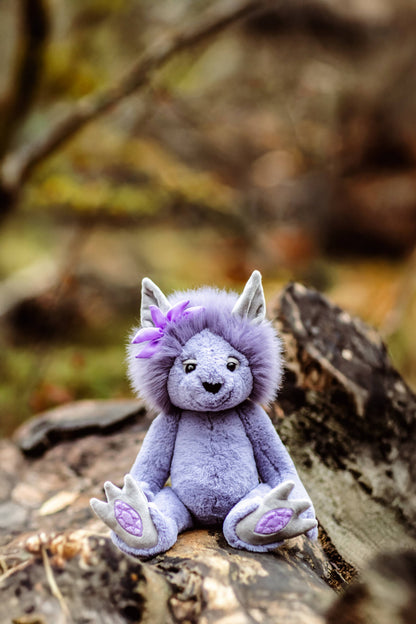 Charlie Bears Ltd - Amethyst Boo Soft Plush Toy Teddy Bear Troll - Bearhouse / Troll - Guzzgoggs