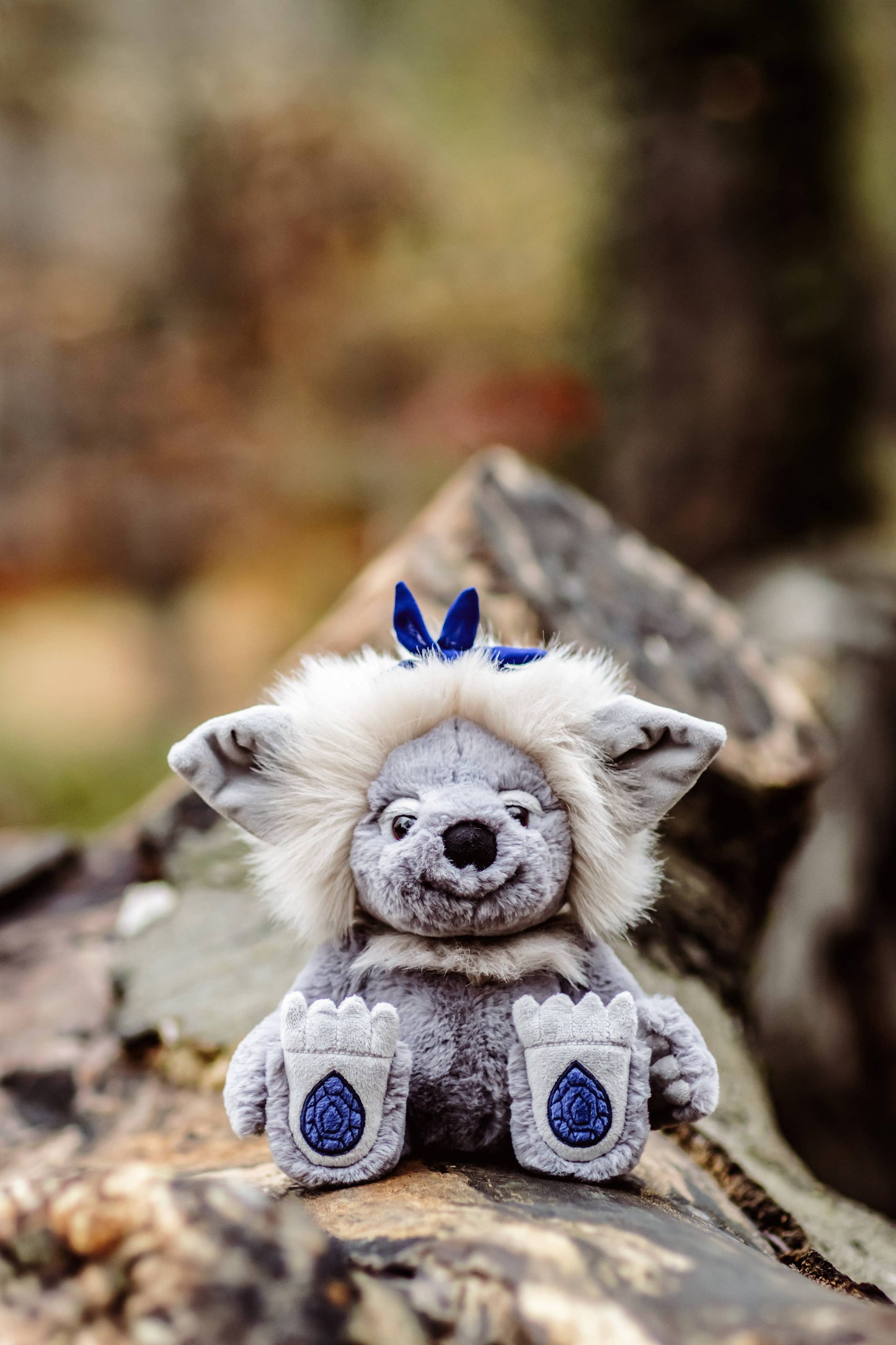Charlie Bears Ltd - Sapphire Sue Soft Plush Toy Teddy Bear Troll - Bearhouse / Troll - Guzzgoggs
