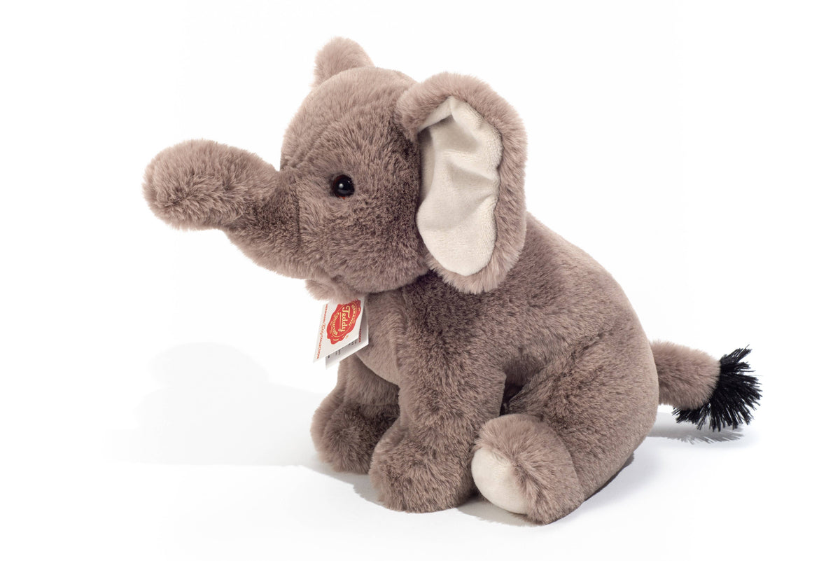 Teddy Hermann - Elephant sitting 25 cm - plush toy - soft toy