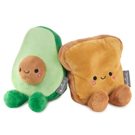 Hallmark - Better Together Avocado & Toast Magnetic Plush Pair - Guzzgoggs