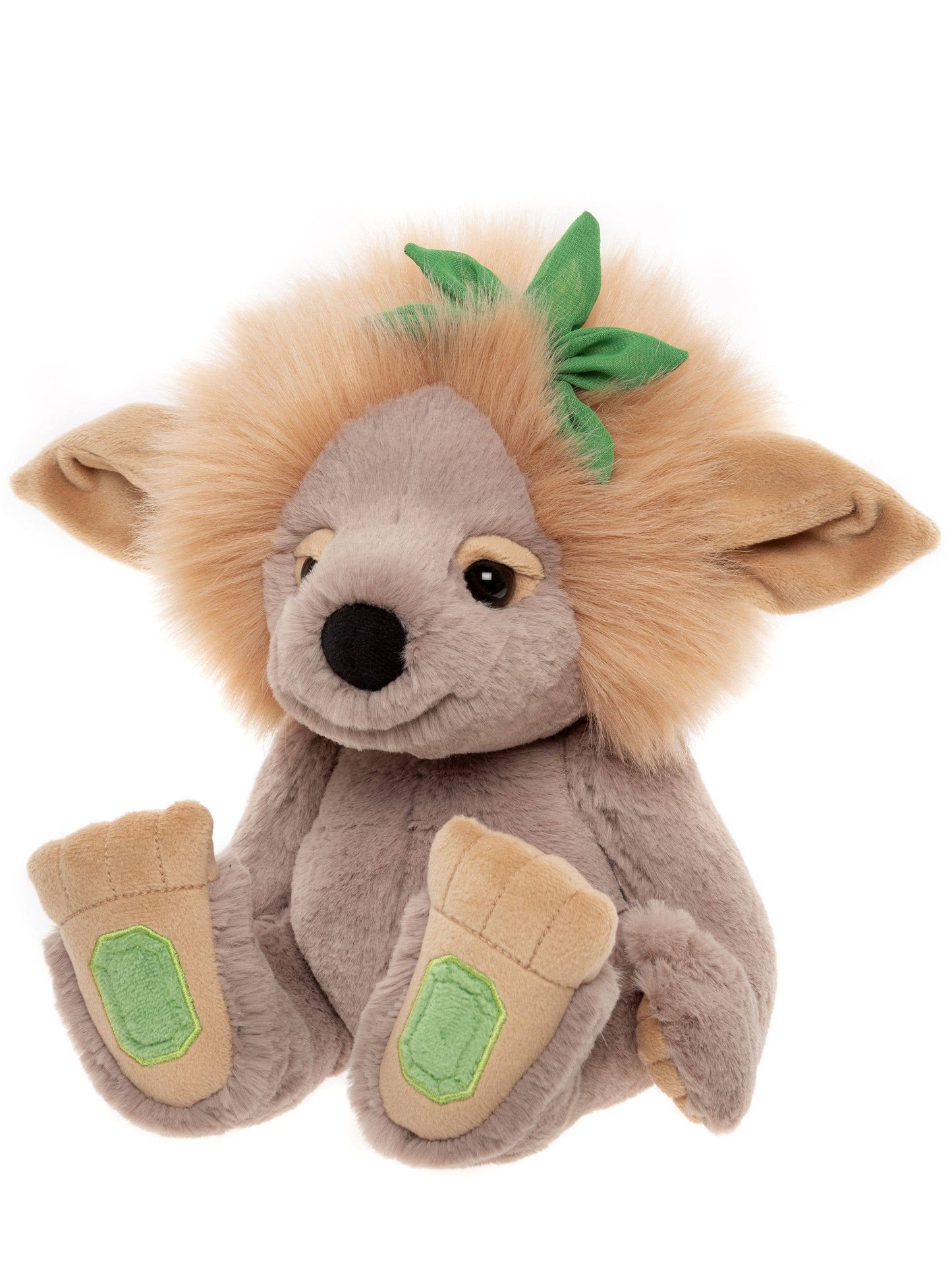 Charlie Bears Ltd - Emerald Lou Soft Plush Toy Teddy Bear Troll - Bearhouse / Troll - Guzzgoggs