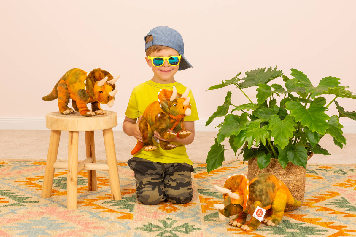 Teddy Hermann - Dinosaur Triceratops 42 cm