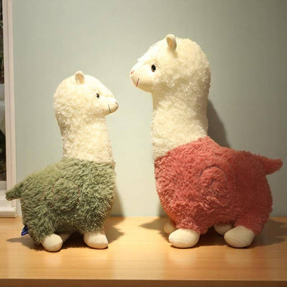 ToyalFriends - Pink & White Alpaca Animal Plush - Guzzgoggs