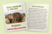 Teddy Hermann - Wombat 26 cm - plush toy - soft toy
