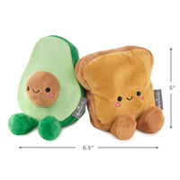 Hallmark - Better Together Avocado & Toast Magnetic Plush Pair - Guzzgoggs