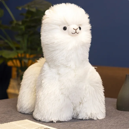 ToyalFriends - White Alpaca Llama Plush