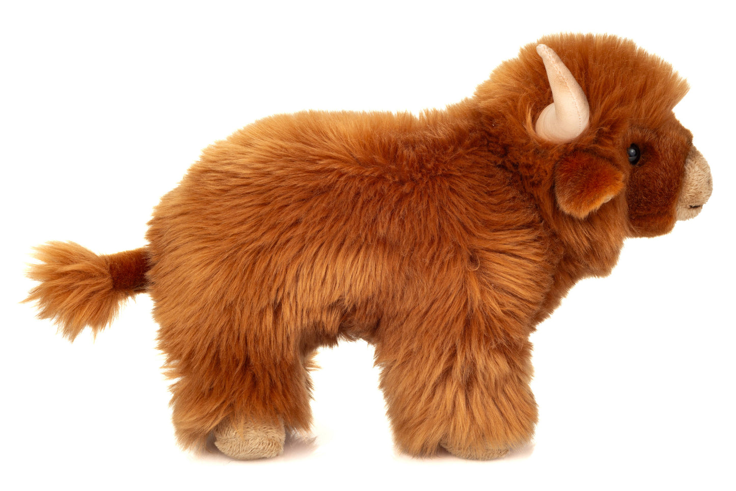 Teddy Hermann - Highland Cattle 28 cm - Plush Toy - Stuffed Animal - Guzzgoggs