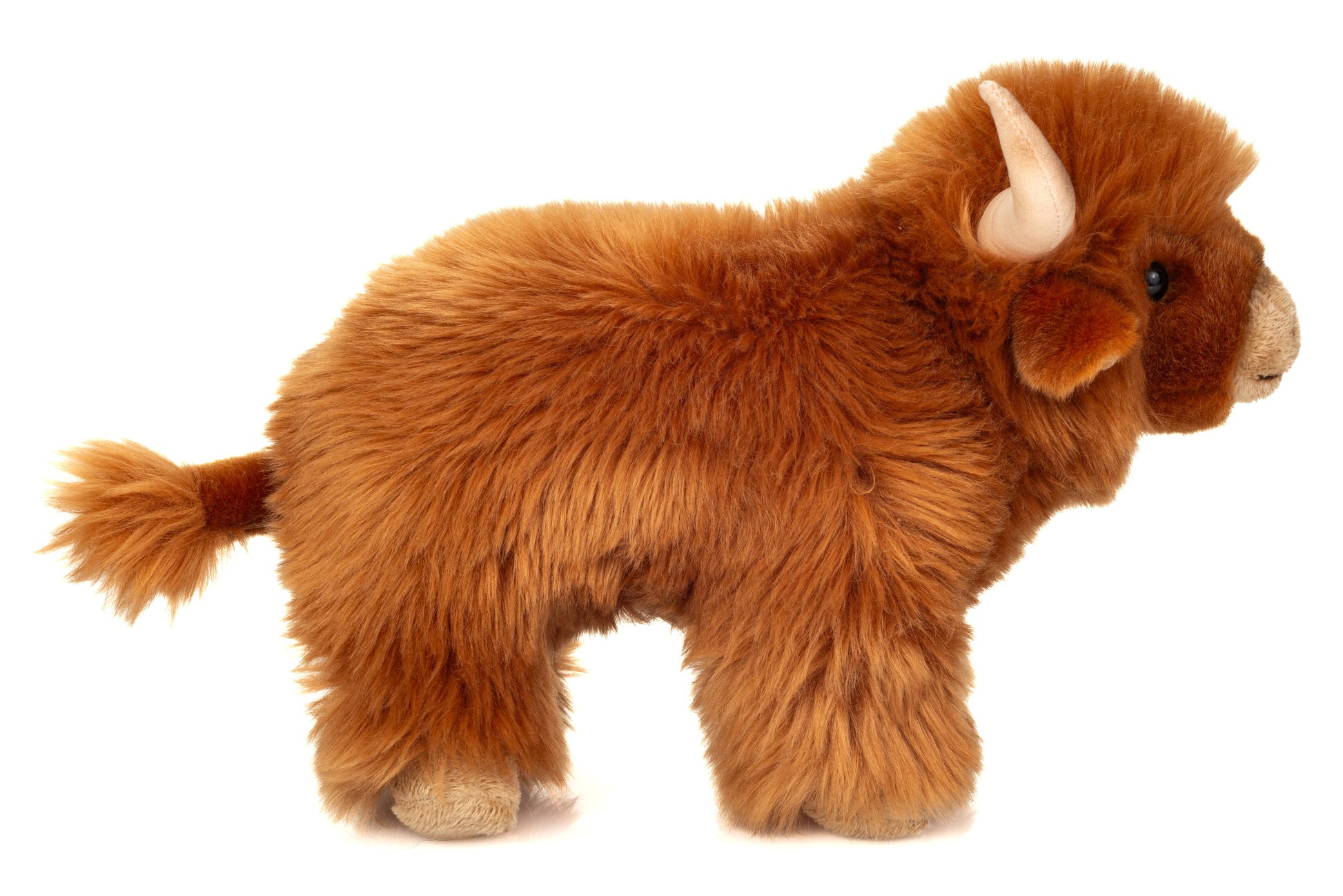 Teddy Hermann - Highland Cattle 28 cm - Plush Toy - Stuffed Animal - Guzzgoggs