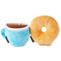 Hallmark - Better Together Doughnut & Coffee Magnetic Plush Pair - Guzzgoggs