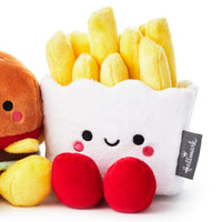 Hallmark - Better Together Burger & Fries Magnetic Plush Pair - Guzzgoggs