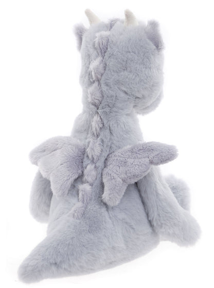 Charlie Bears Ltd - Draco Dragon Cloudy Grey Soft Plush Toy Teddy Bear