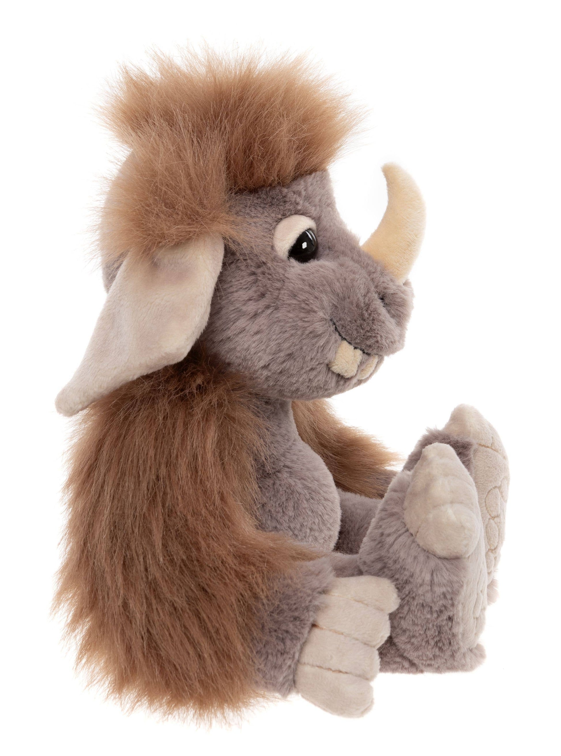 Charlie Bears Ltd - Pebble Soft Plush Toy Teddy Bear Ogre - Guzzgoggs