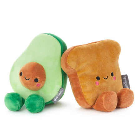Hallmark - Better Together Avocado & Toast Magnetic Plush Pair - Guzzgoggs