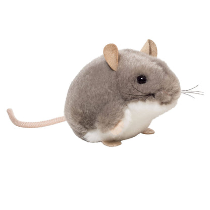 Teddy Hermann - Grey mouse 9 cm - plush toy - soft toy - Guzzgoggs