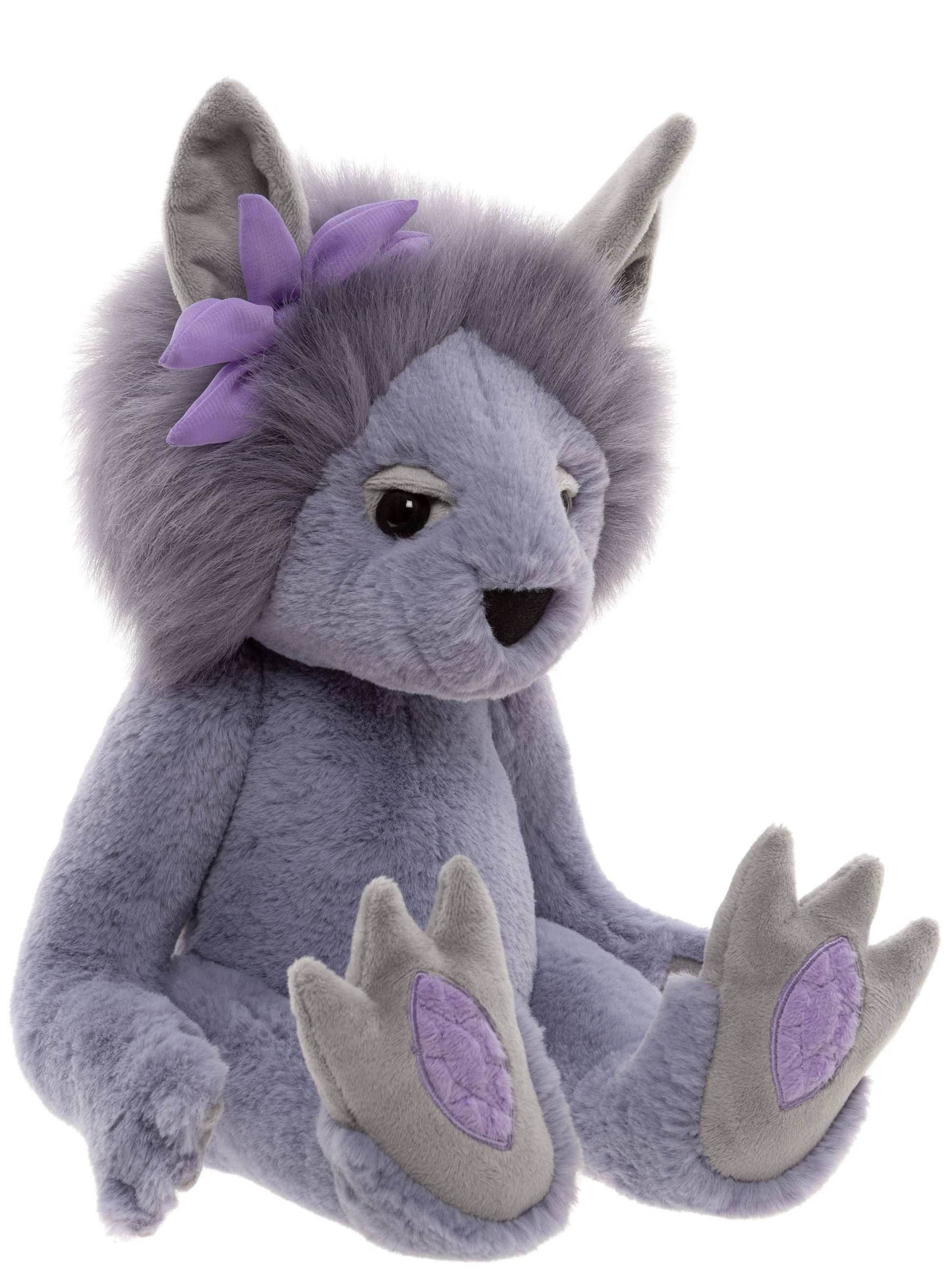 Charlie Bears Ltd - Amethyst Boo Soft Plush Toy Teddy Bear Troll - Bearhouse / Troll - Guzzgoggs