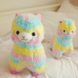 ToyalFriends - Rainbow Alpaca Plush