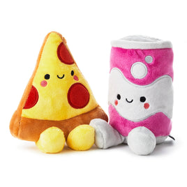 Hallmark - Better Together Pizza & Pop Magnetic Plush Pair - Guzzgoggs