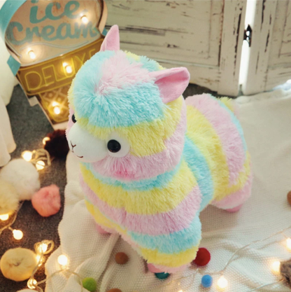 ToyalFriends - Rainbow Alpaca Plush - Guzzgoggs