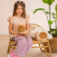 Teddy Hermann - Lotta snail 20 cm - plush toy - stuffed toy