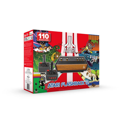 Atari Flashback 12 - Retro Game Console - 110 classic games - Guzzgoggs