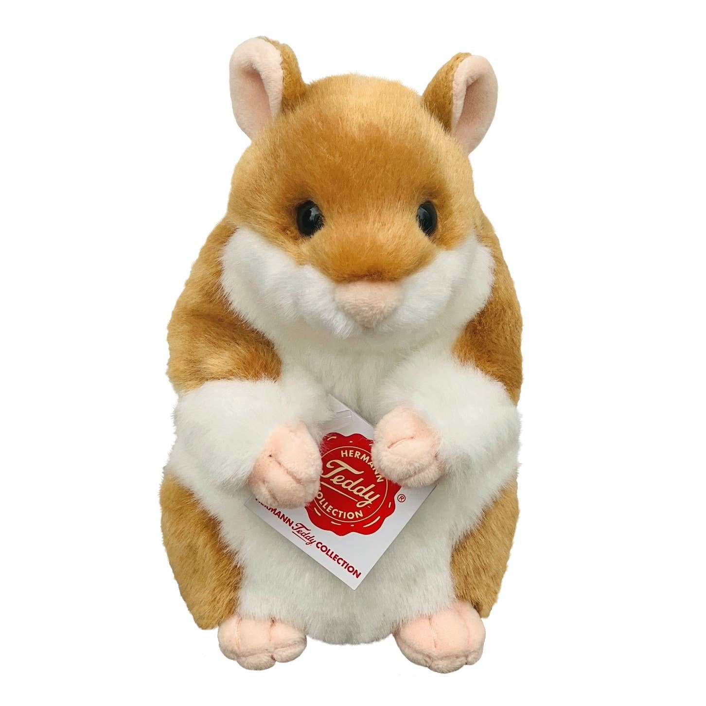 Teddy Hermann - Hamster 16 cm - Plush Toy - Stuffed Animal - Guzzgoggs