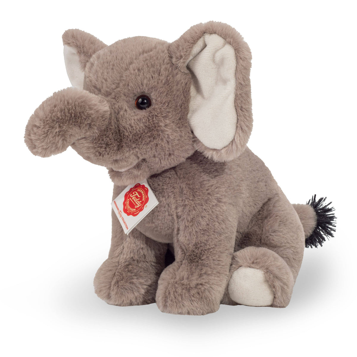 Teddy Hermann - Elephant sitting 25 cm - plush toy - soft toy