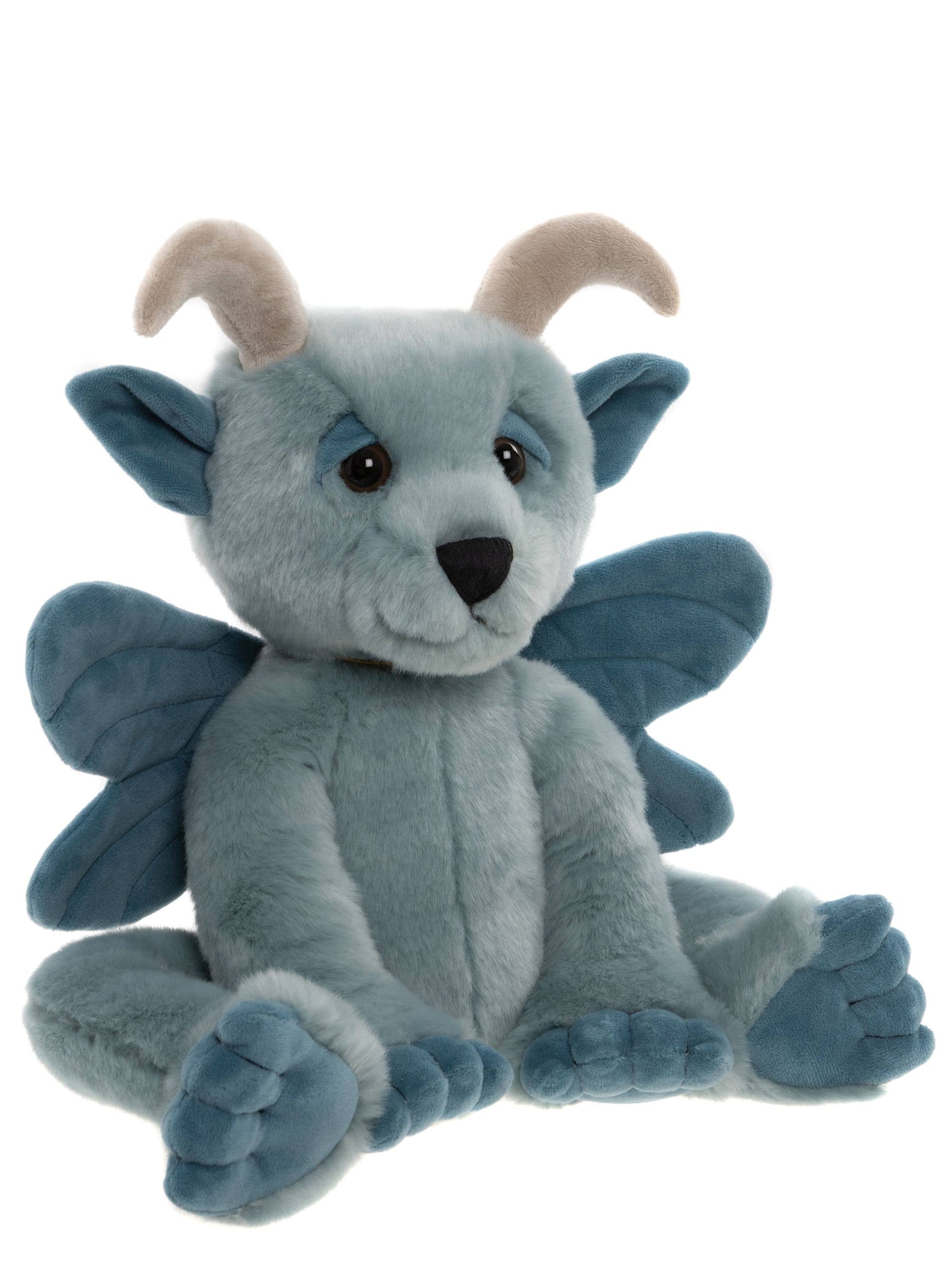 Charlie Bears Ltd - Drawbridge Soft Plush Toy Teddy Bear Gargoyle - Guzzgoggs