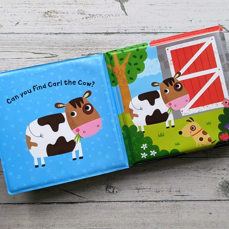 Bath Time Buddy Book (Farm) - Guzzgoggs