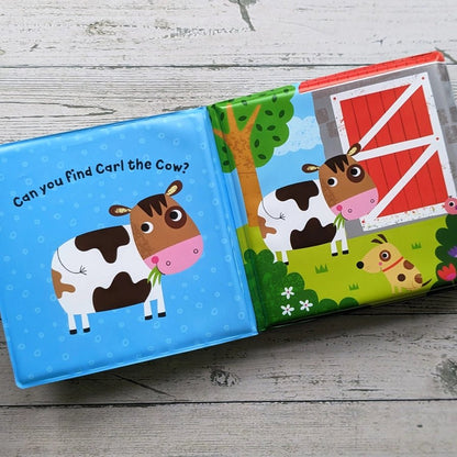 Bath Time Buddy Book (Farm) - Guzzgoggs
