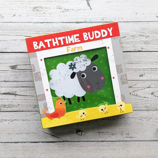 Bath Time Buddy Book (Farm) - Guzzgoggs