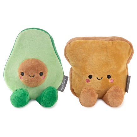 Hallmark - Better Together Avocado & Toast Magnetic Plush Pair - Guzzgoggs